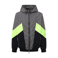 Balmain Multicolor Nylon Jacke