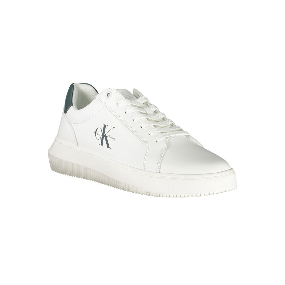 Calvin Klein Weißer Polyester-Sneaker
