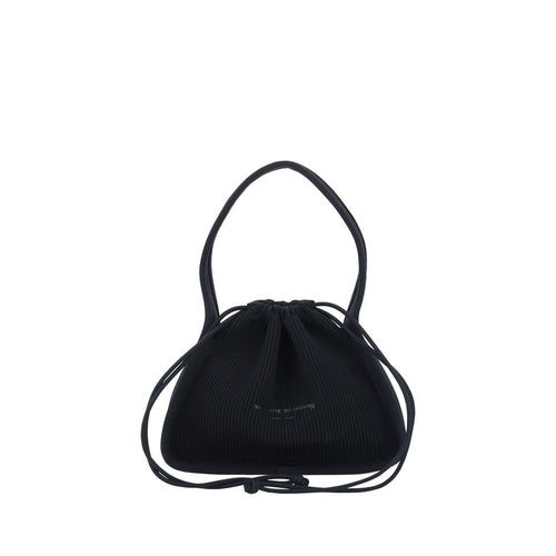 Alexander Wang Schwarze Schultertasche aus Polyester