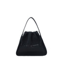 Alexander Wang Schwarze Polyester-Handtasche