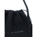 Alexander Wang Schwarze Polyester-Handtasche