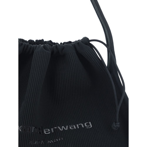 Alexander Wang Schwarze Polyester-Handtasche