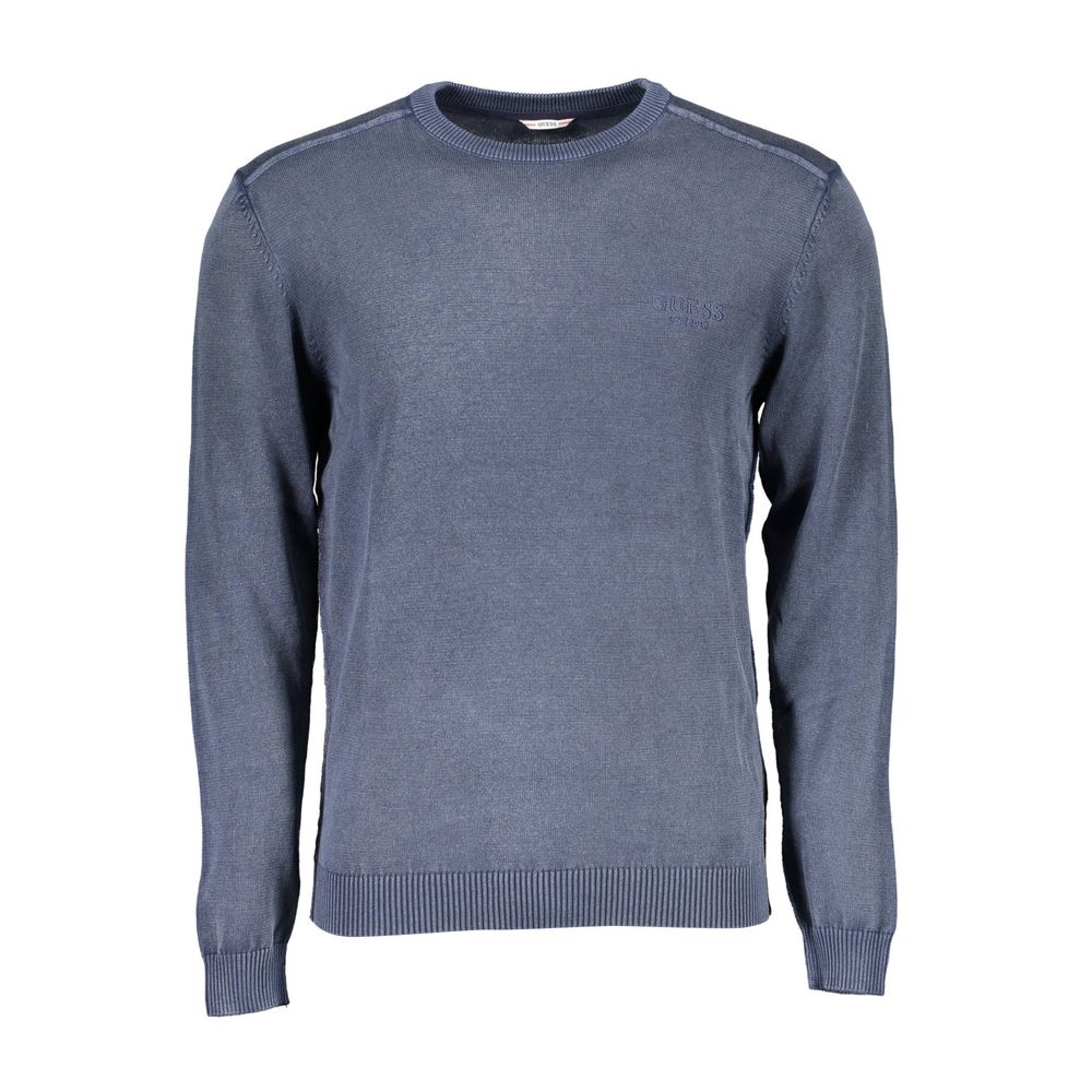 Guess Jeans Blauer Baumwollpullover