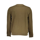 Guess Jeans Grüner Baumwollpullover