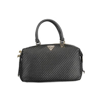 Guess Jeans Schwarze Polyethylen-Handtasche