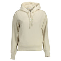 Calvin Klein Beigefarbener Baumwollpullover