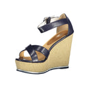 U.S. POLO ASSN. Blaue Baumwollsandale