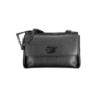 Calvin Klein Schwarze Polyester Handtasche