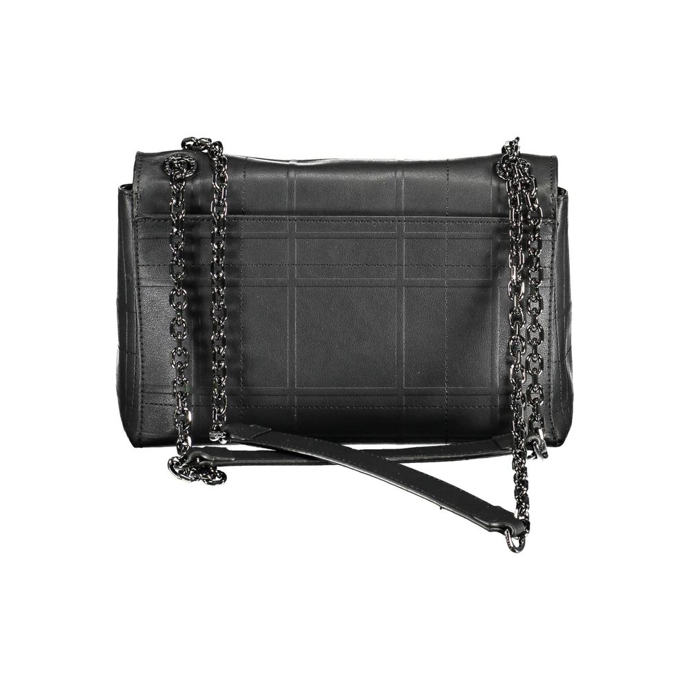 Calvin Klein Schwarze Polyester Handtasche