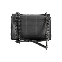 Calvin Klein Schwarze Polyester Handtasche