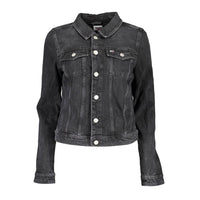 Tommy Hilfiger Schwarze Baumwolljacken &amp