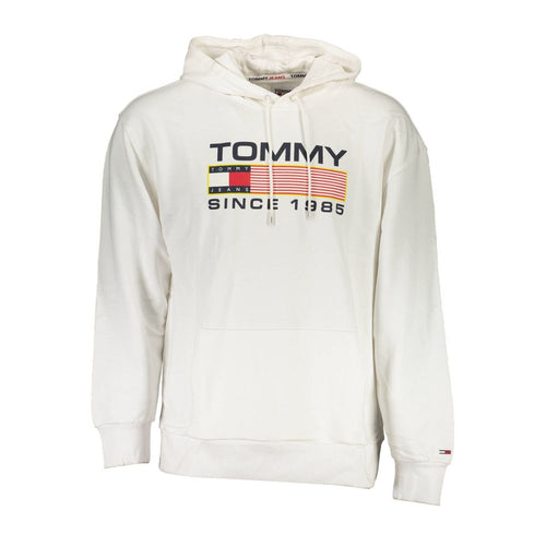 Tommy Hilfiger Baumwoll-Sweatshirt in Weiß