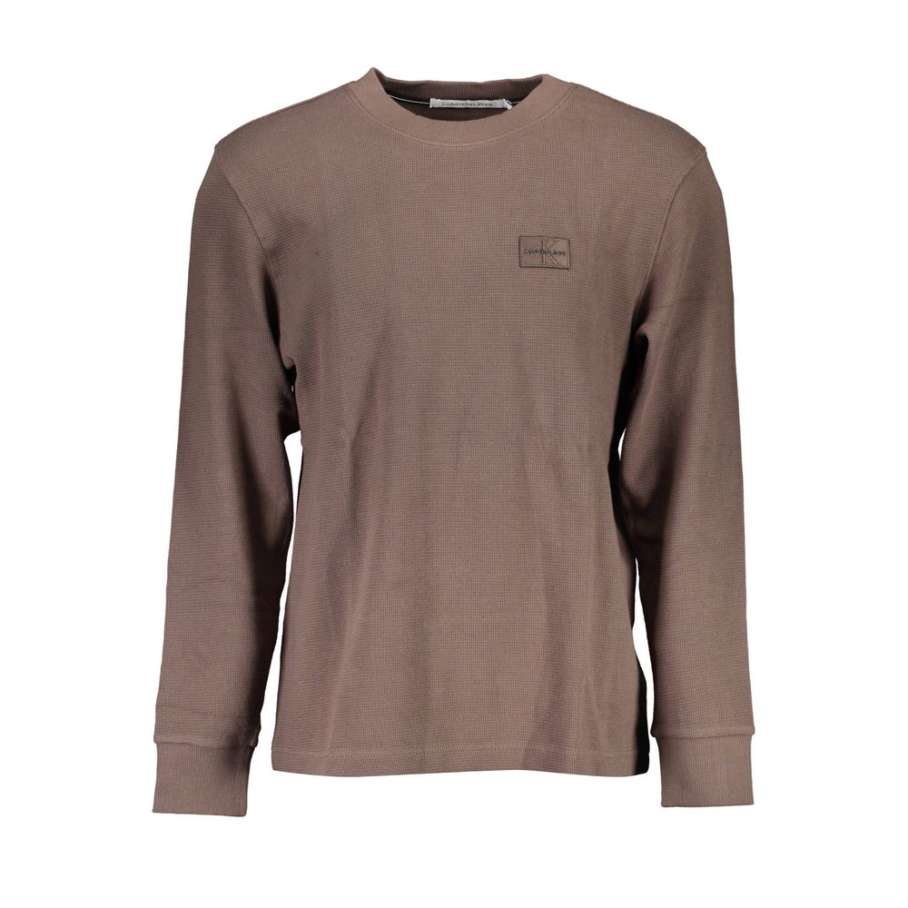 Calvin Klein Brauner Baumwollpullover
