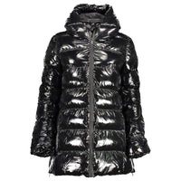 U.S. POLO ASSN. Schwarze Polyesterjacken &amp
