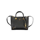 Guess Jeans Schwarze Polyethylen-Handtasche