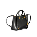 Guess Jeans Schwarze Polyethylen-Handtasche