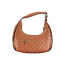 Guess Jeans Braune Polyethylen-Handtasche