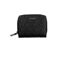 Calvin Klein Schwarzes Polyester Portemonnaie