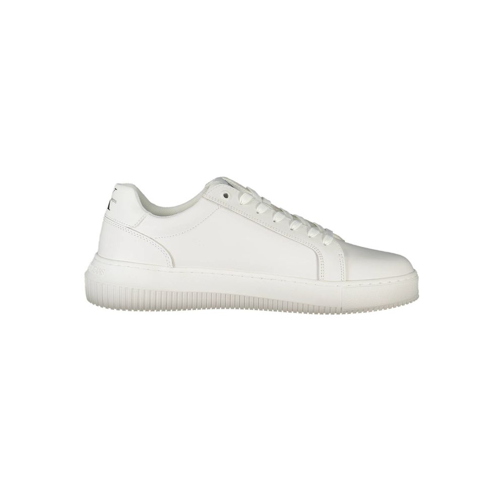 Calvin Klein Sneaker aus weißem Polyester
