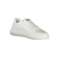 Calvin Klein Sneaker aus weißem Polyester