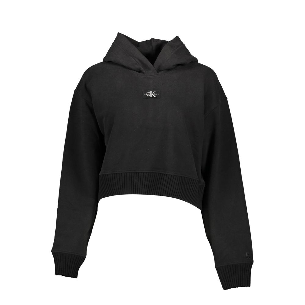 Calvin Klein Schwarzer Baumwollpullover