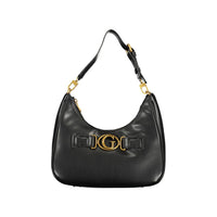 Guess Jeans Schwarze Polyethylen-Handtasche