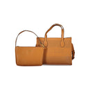 Guess Jeans Braune Polyethylen-Handtasche