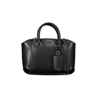 Guess Jeans Schwarze Polyethylen-Handtasche