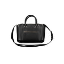 Guess Jeans Schwarze Polyethylen-Handtasche