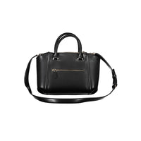Guess Jeans Schwarze Polyethylen-Handtasche