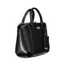 Guess Jeans Schwarze Polyethylen-Handtasche