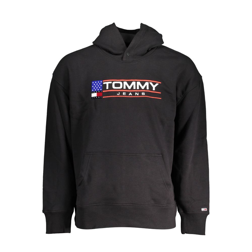 Tommy Hilfiger Schwarzer Baumwollpullover