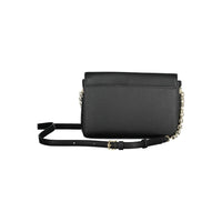 Calvin Klein Schwarze Polyester Handtasche