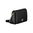 Calvin Klein Schwarze Polyester Handtasche