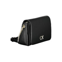 Calvin Klein Schwarze Polyester Handtasche