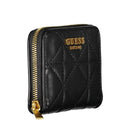 Guess Jeans Schwarzes Portemonnaie aus Polyethylen