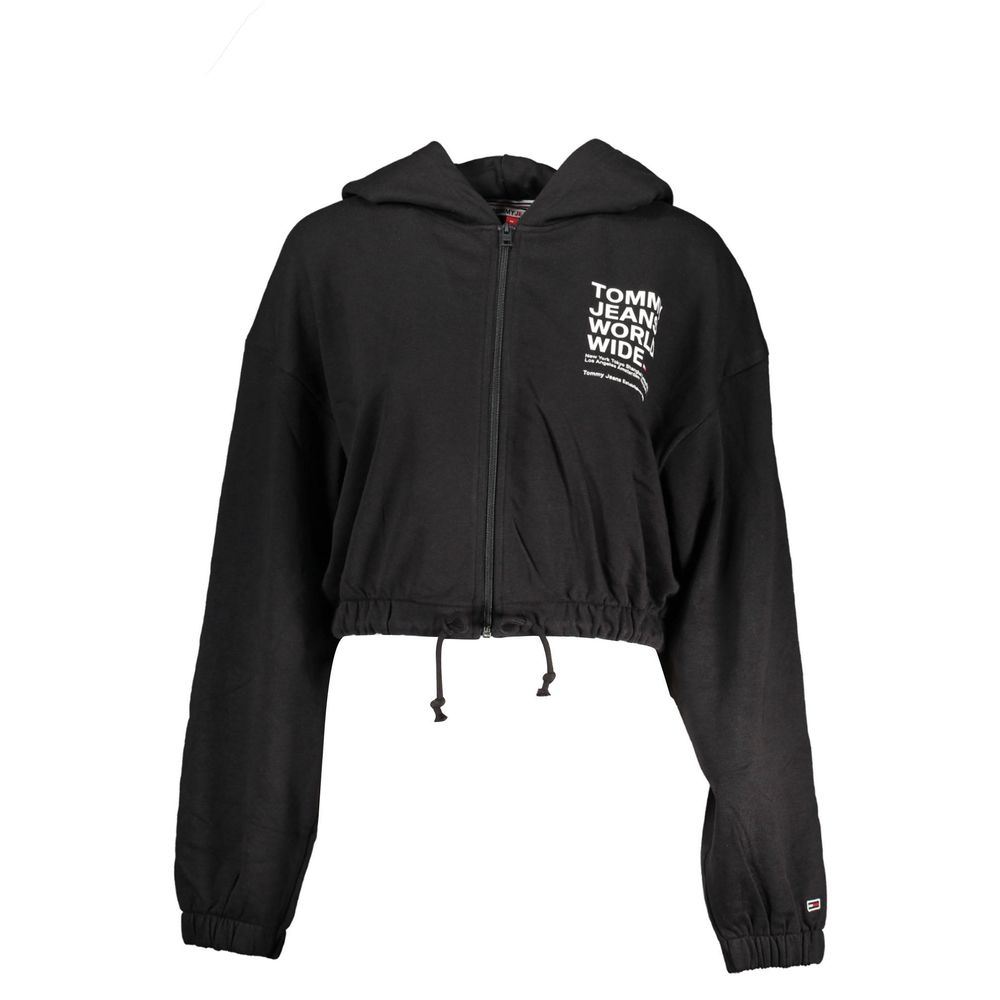 Tommy Hilfiger Schwarzer Baumwollpullover