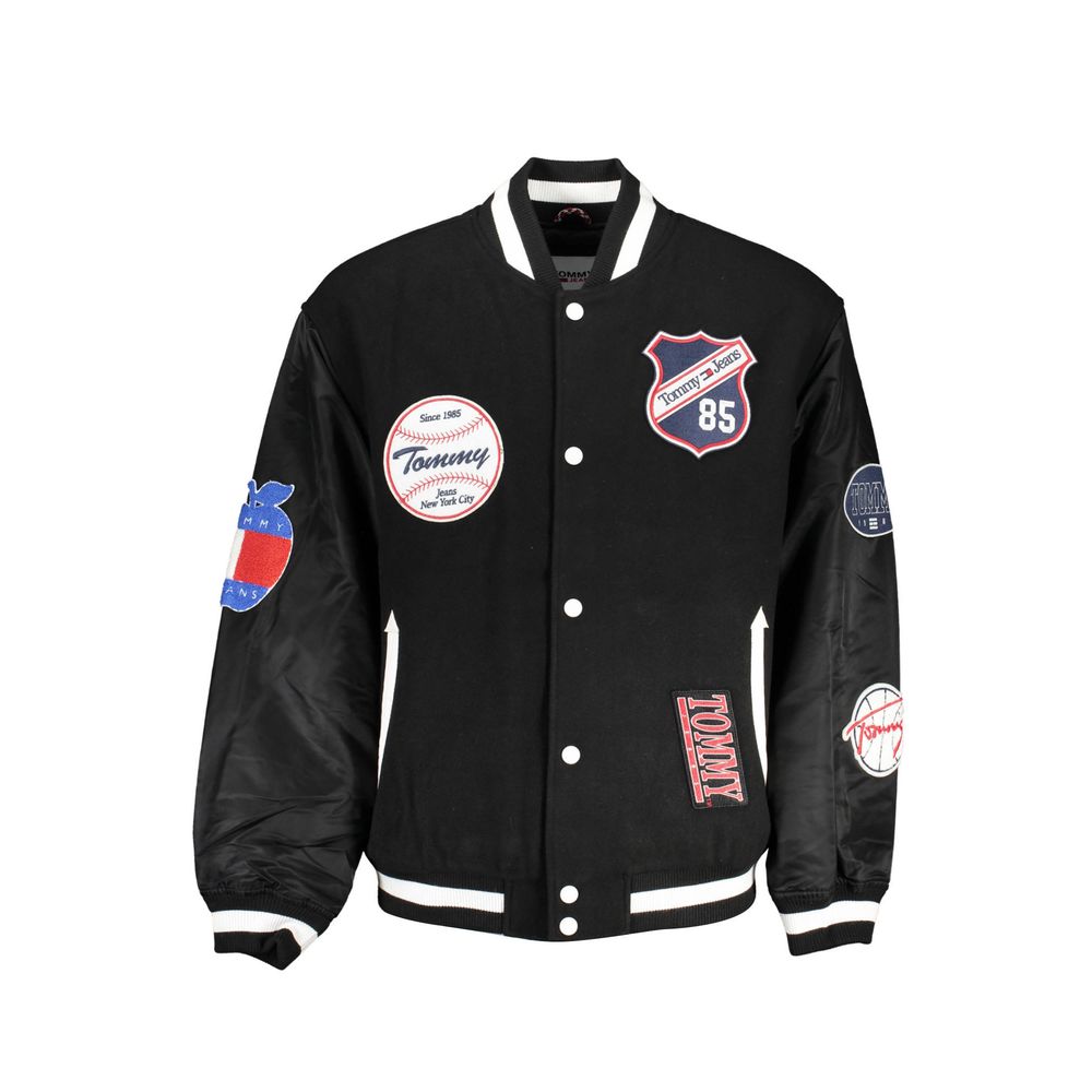 Tommy Hilfiger Schwarze Polyester-Jacke
