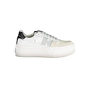 Calvin Klein Sneaker aus weißem Polyester