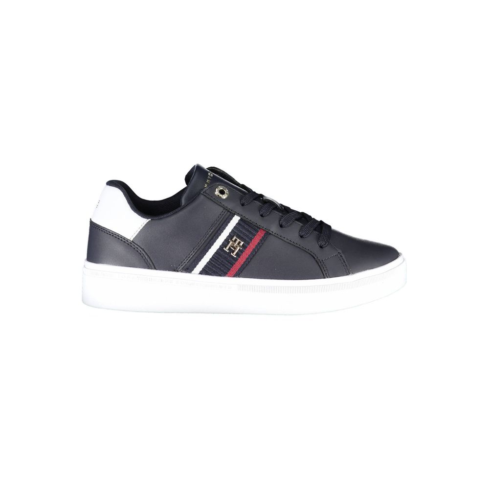 Tommy Hilfiger Blauer Polyester Sneaker