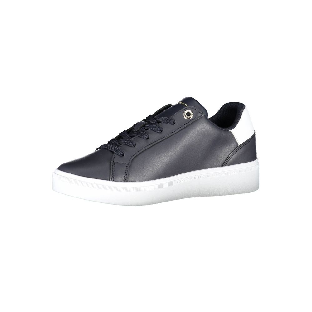 Tommy Hilfiger Blauer Polyester Sneaker