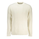 Calvin Klein Weißer Baumwollpullover
