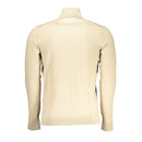 Calvin Klein Beigefarbener Baumwollpullover