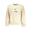 Calvin Klein Beigefarbener Baumwollpullover
