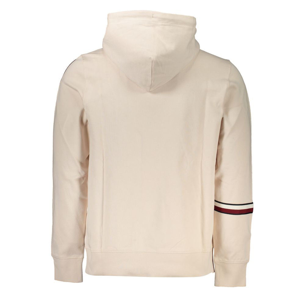 Tommy Hilfiger Beigefarbener Baumwollpullover