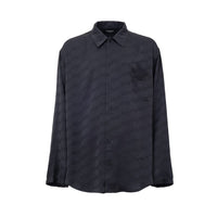 Balenciaga Graues Viskose-Hemd