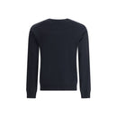 Valentino Schwarzer Woll-Fleece-Pullover