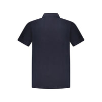 Hugo Boss Blaues Baumwoll-Poloshirt