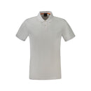 Hugo Boss Weißes Baumwoll-Poloshirt