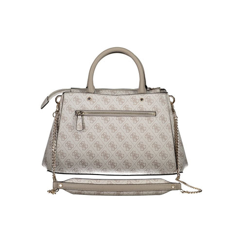 Guess Jeans Grey Polyethylene Handbag